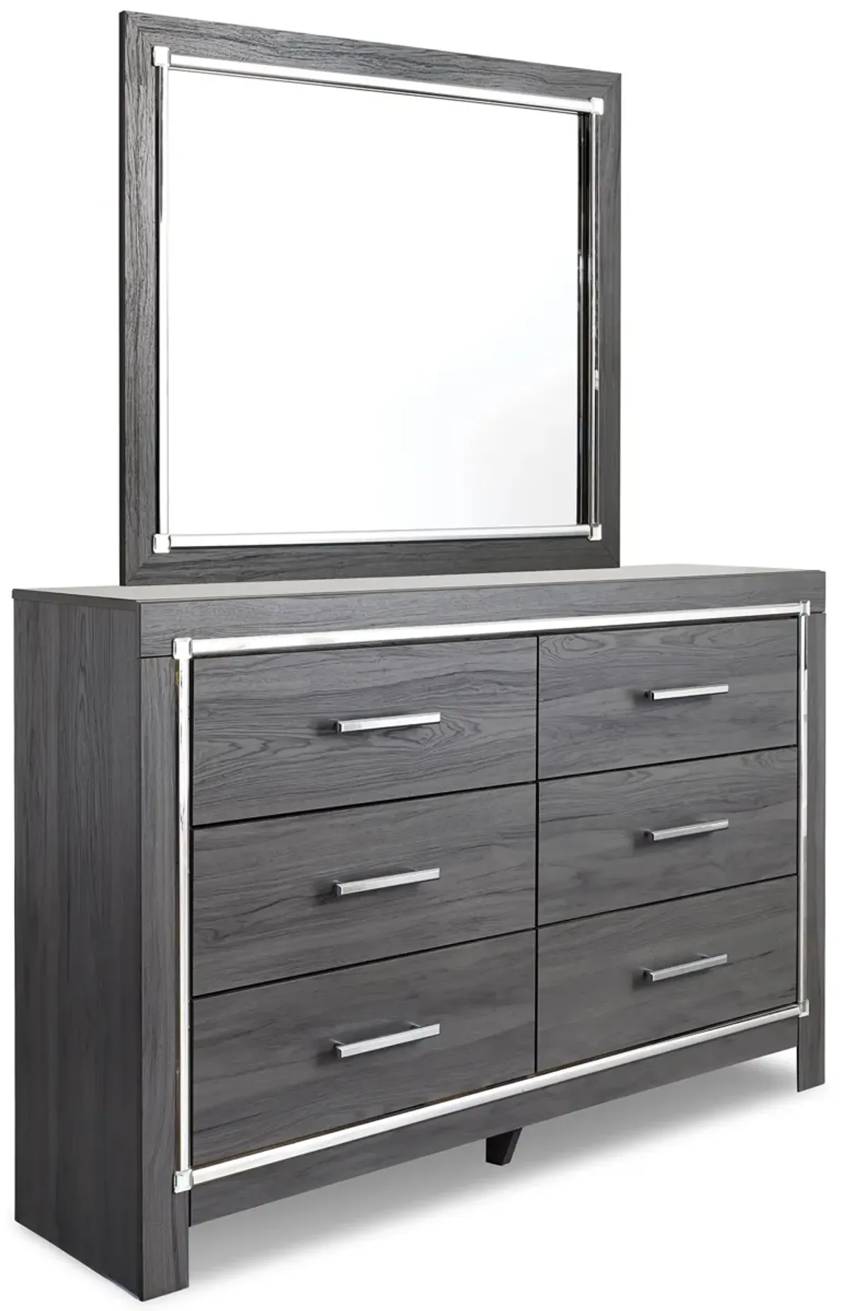 Lodanna 6 Drawer Dresser and Mirror