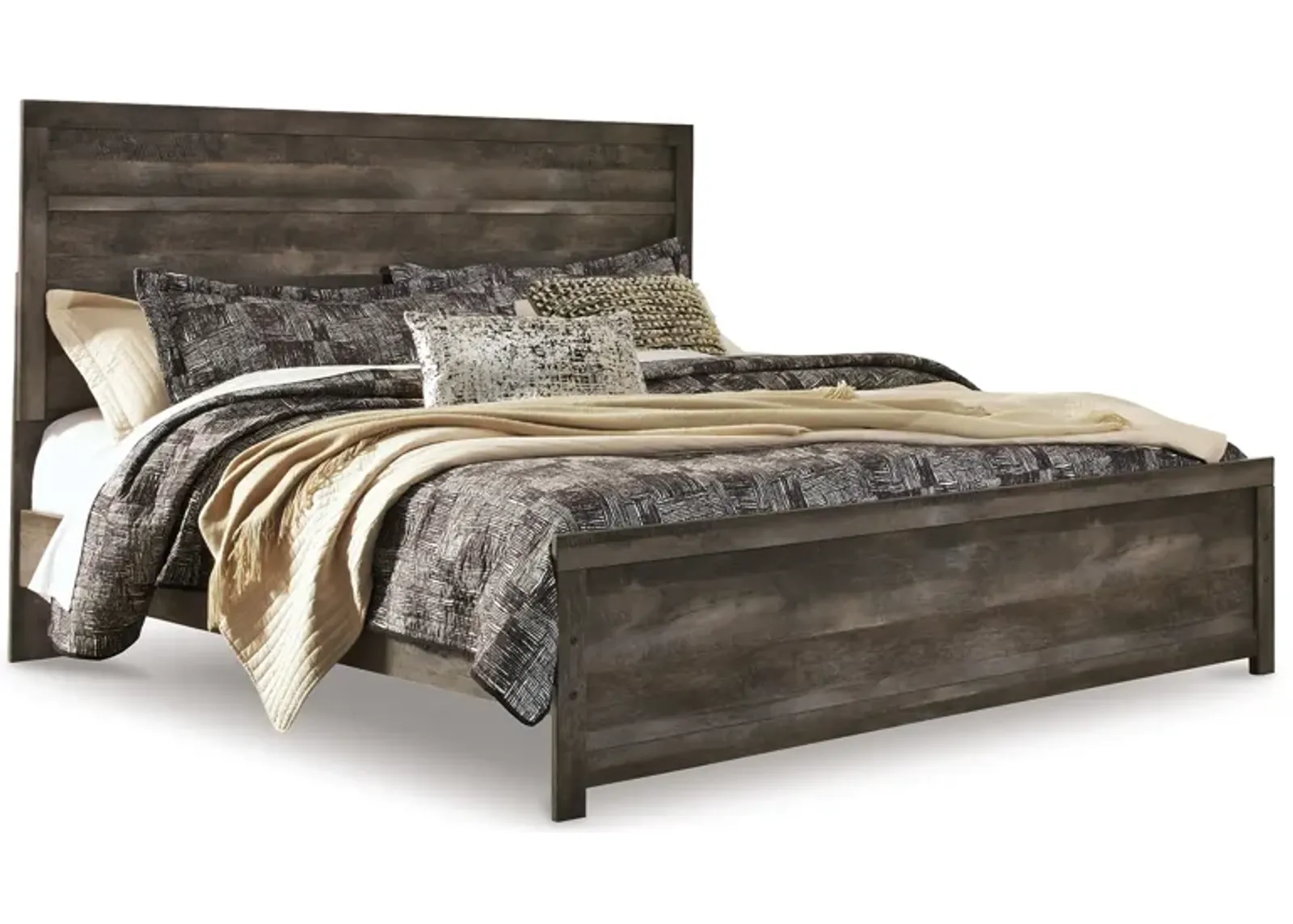 Wynnlow King Platform Panel Bed