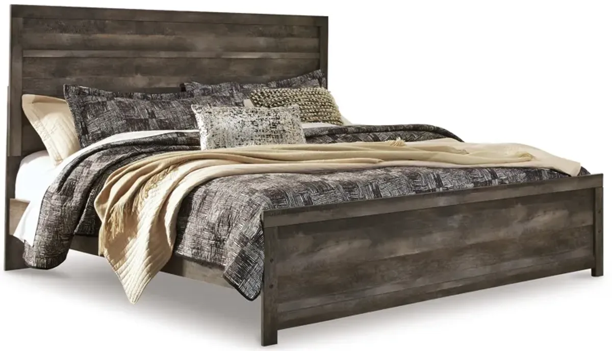 Wynnlow King Platform Panel Bed