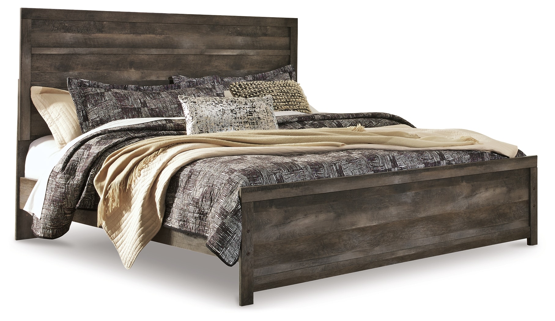 Wynnlow King Platform Panel Bed