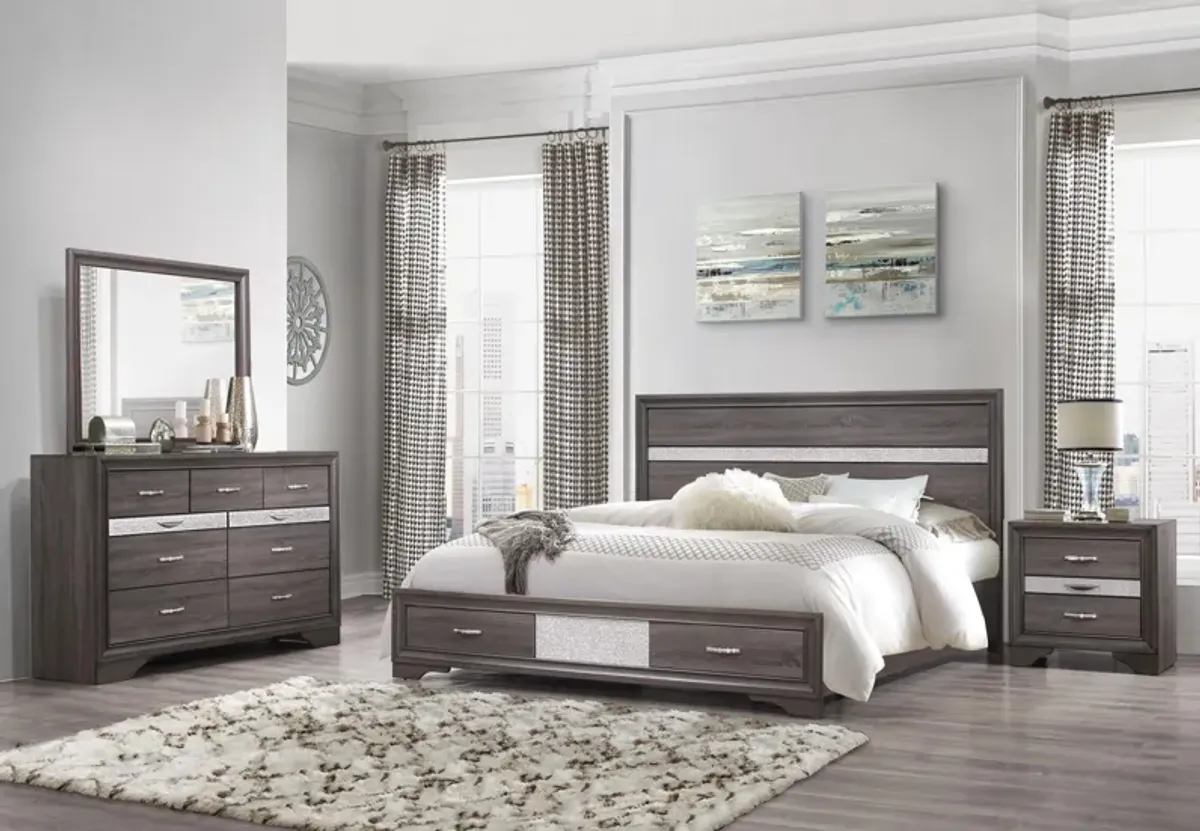 Jena 3-Piece Queen Storage Bedroom Set