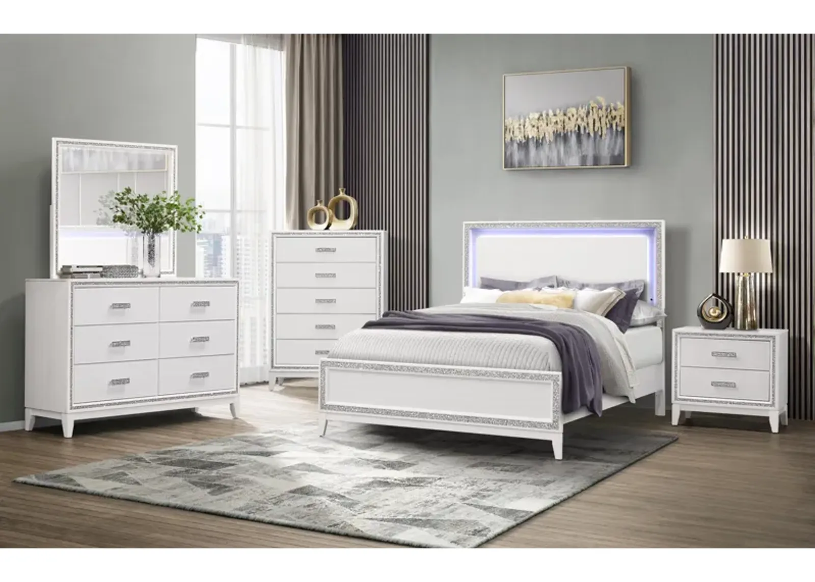 Alya 5-Piece Queen Bedroom Set