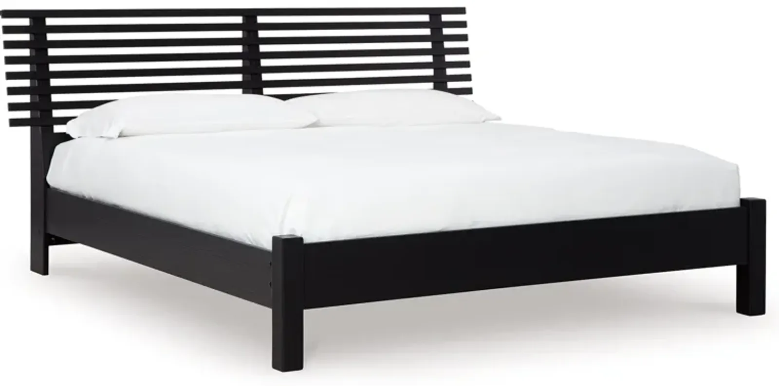 Danziar King Slat Panel Bed