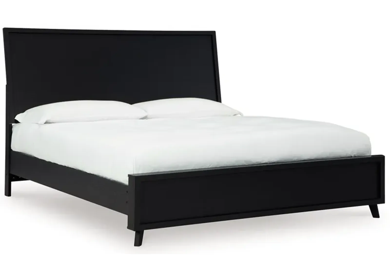 Danziar King Panel Bed with Framed Panel Footboard