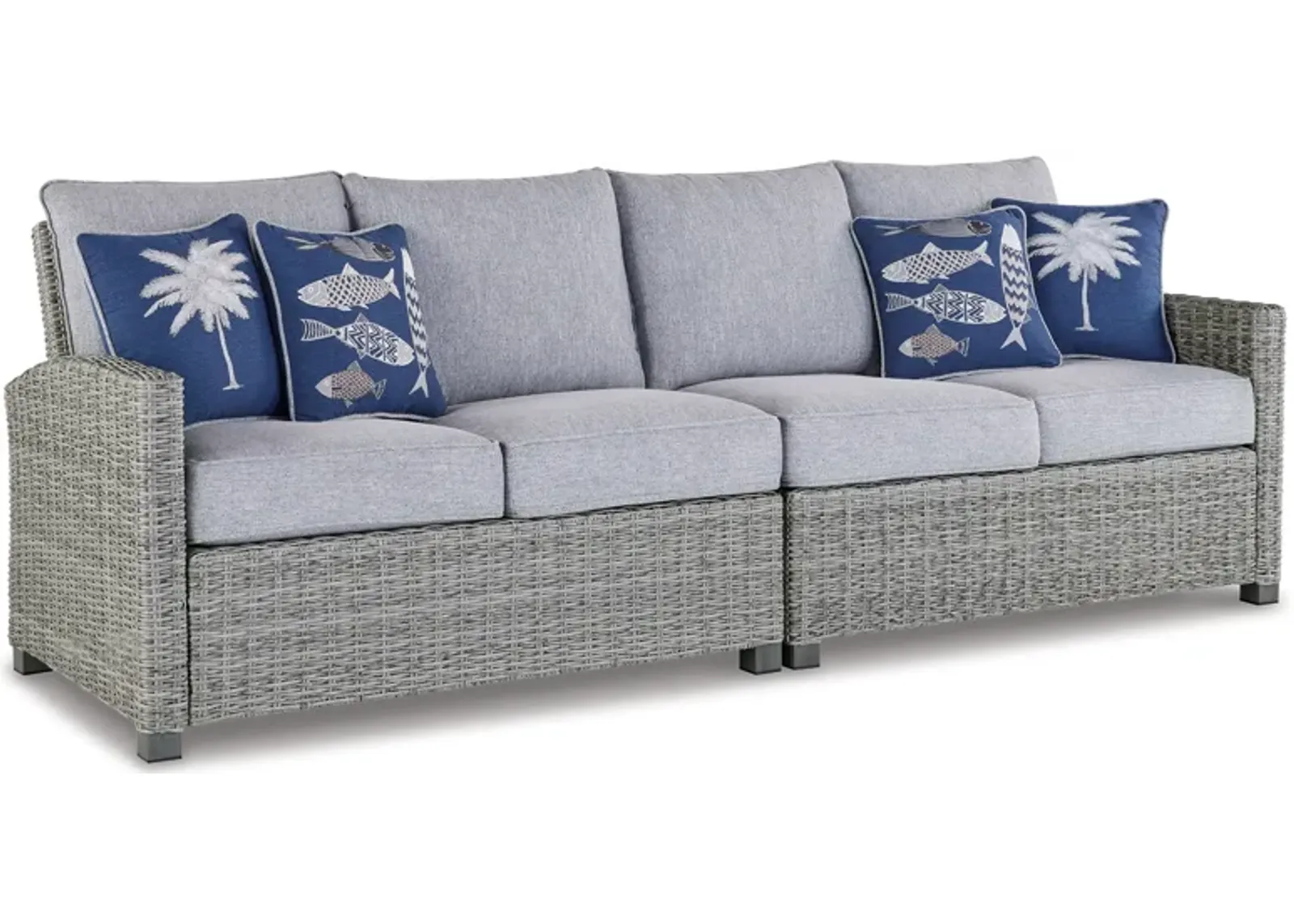 Naples Beach Outdoor Loveseat with Cushion