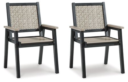 MOUNT VALLEY Arm Chair (Set of 2)