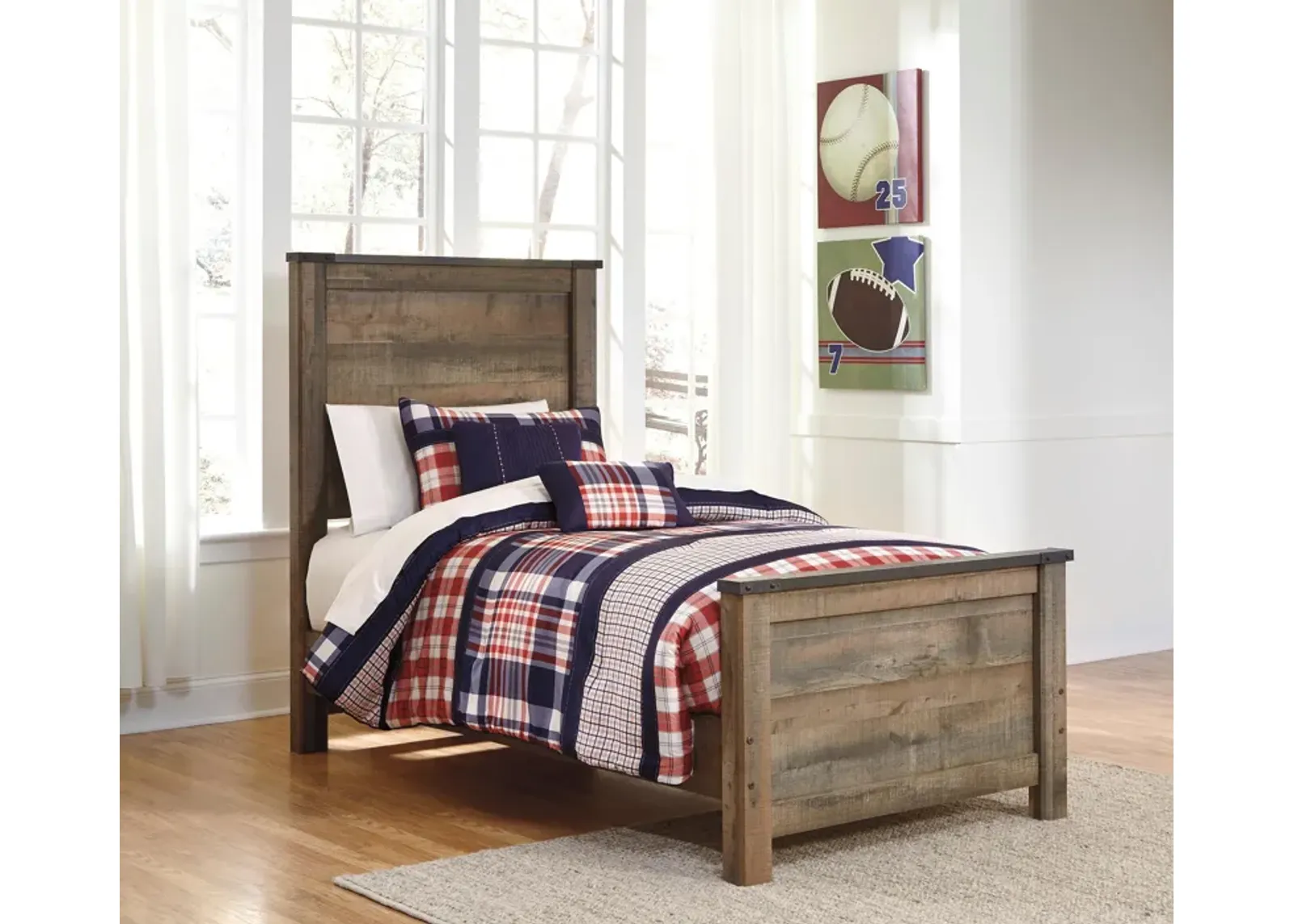 Trinell Twin Panel Bed