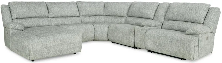 McClelland 6-Piece Reclining Sectional with Chaise