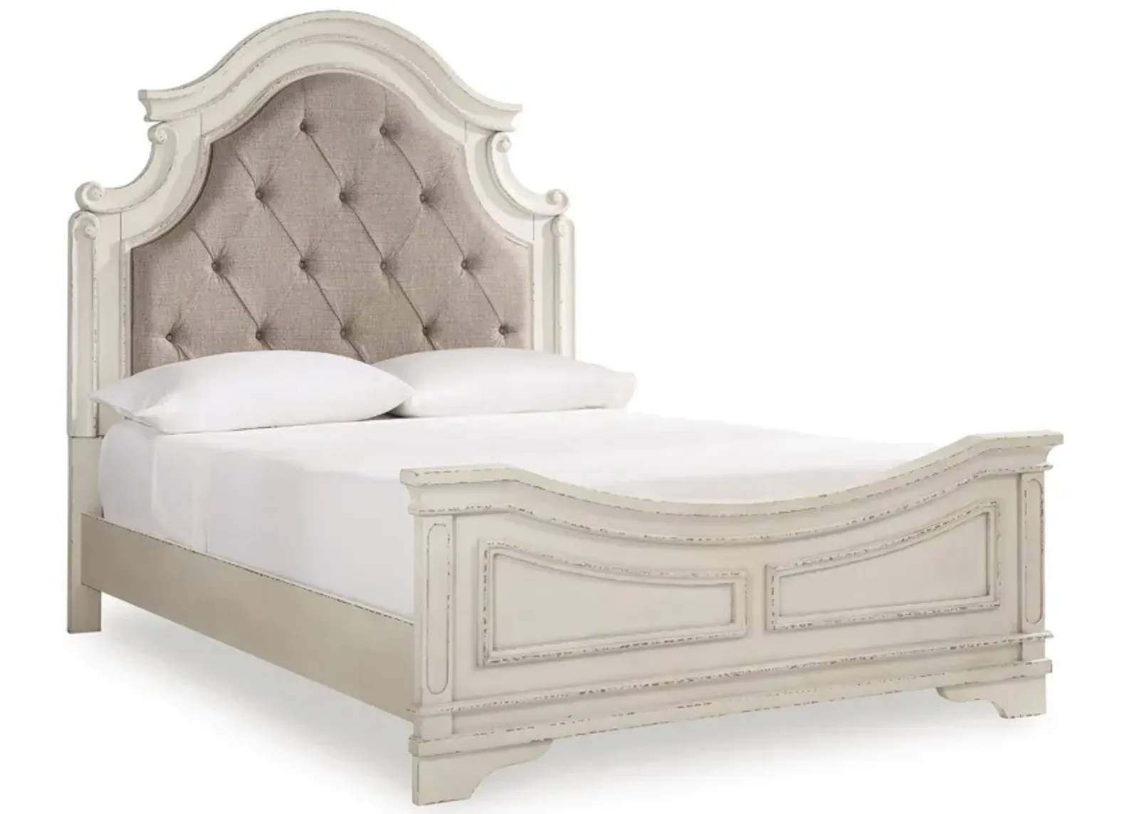 Realyn Queen Upholstered Panel Bed