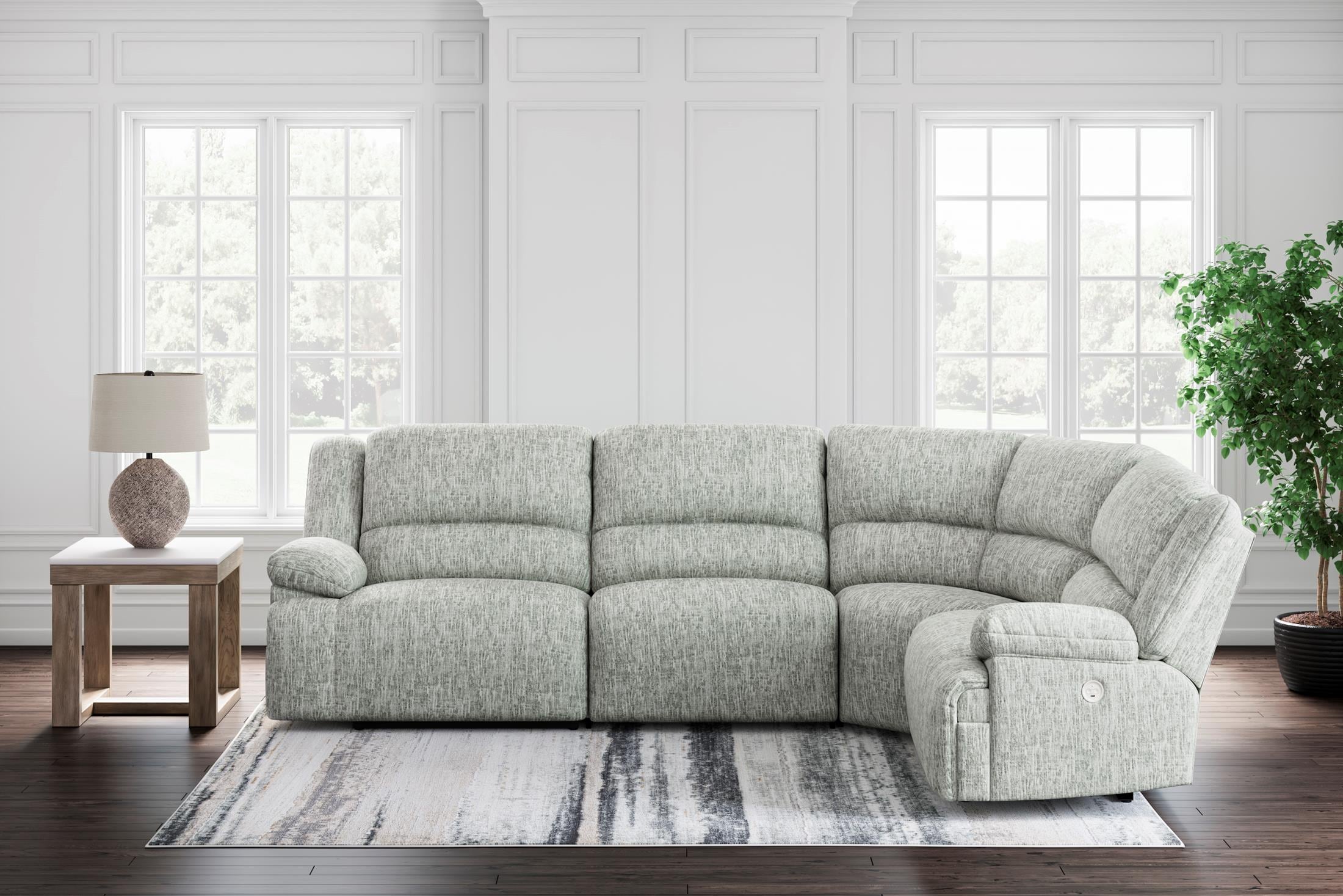 McClelland 4-Piece Reclining Sectional