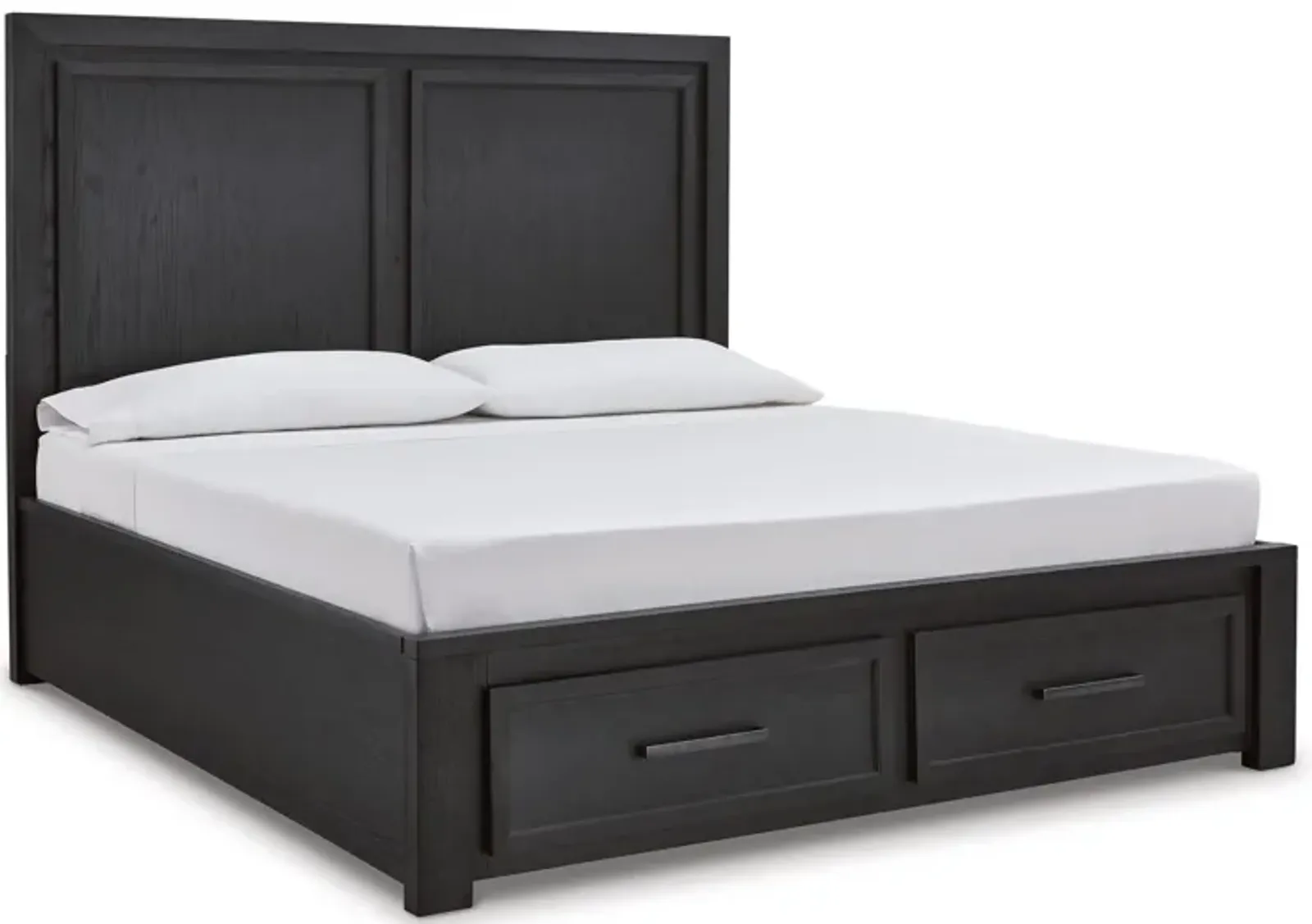 Foyland California King Panel Storage Bed