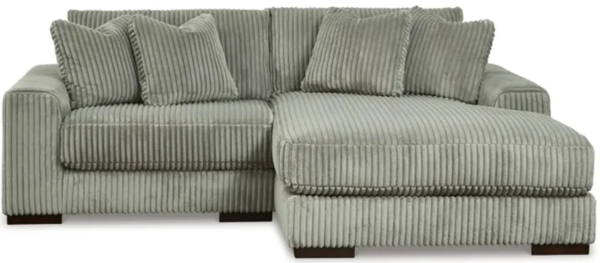 Lindyn 2-Piece Fog Sectional with Chaise