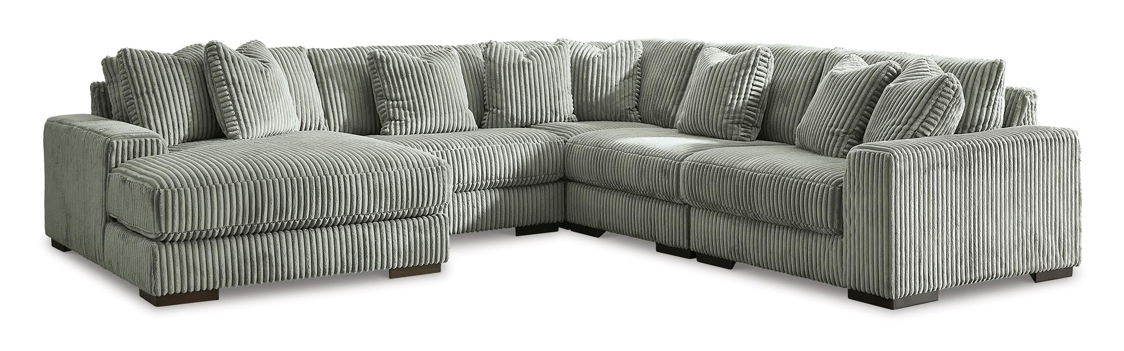 Lindyn 5-Piece Fog Sectional with Chaise