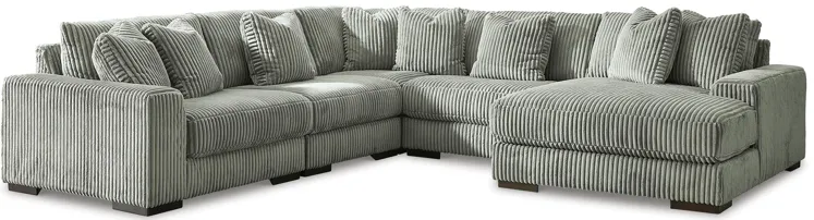 Lindyn 5-Piece Fog Sectional with Chaise