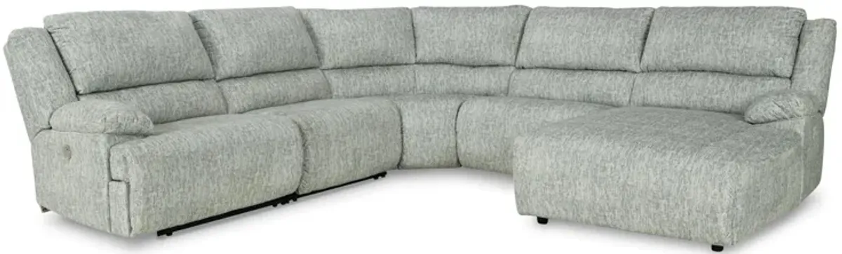 McClelland 5-Piece Reclining Sectional with Chaise