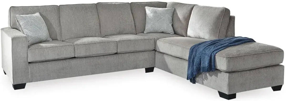 Altari 2-Piece Alloy Sectional with Chaise