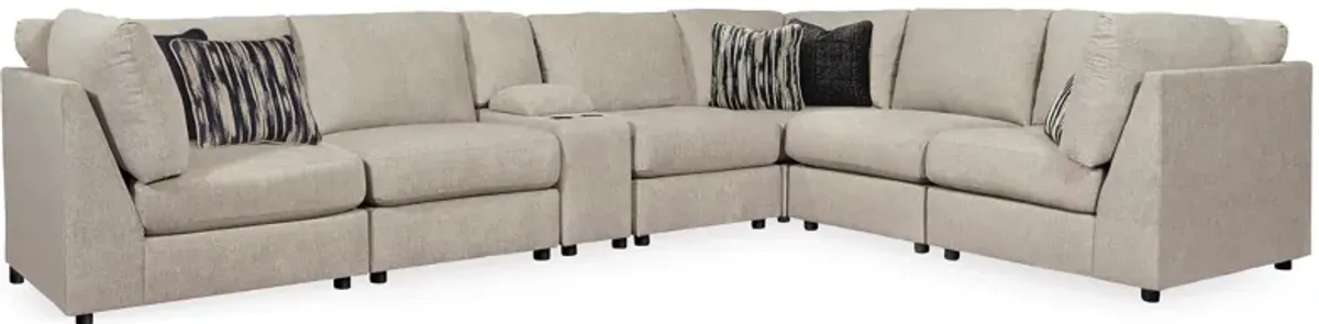 Kellway 7-Piece Modular Sectional with Console