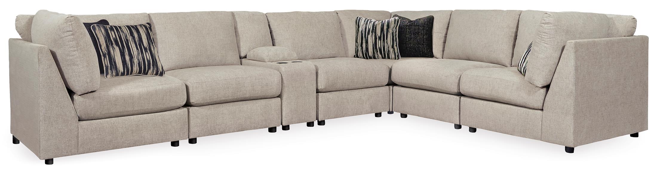 Kellway 7-Piece Modular Sectional with Console