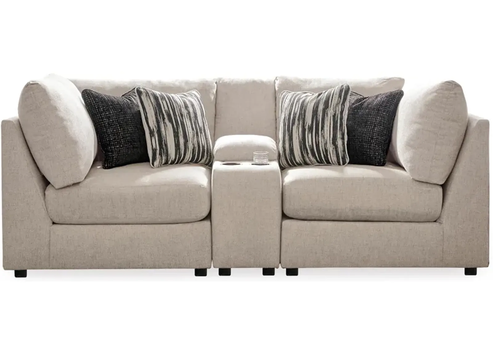 Kellway 3-Piece Loveseat with Console