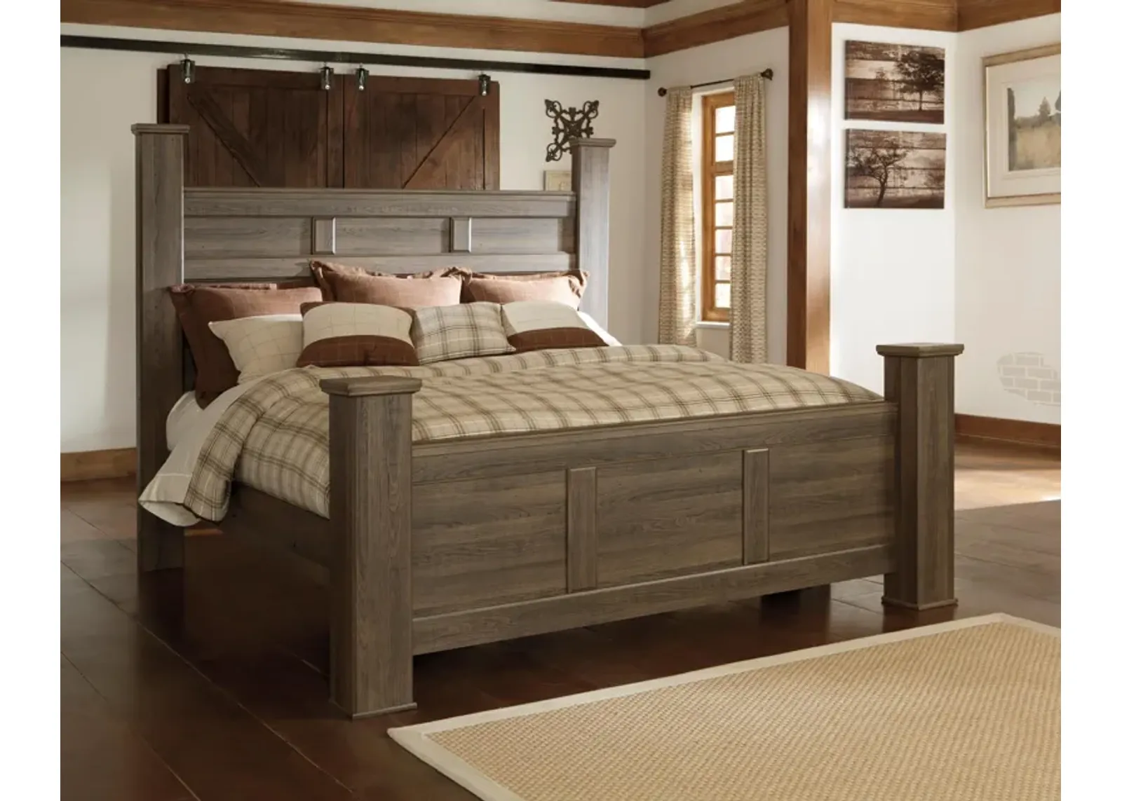 Juararo California King Poster Bed