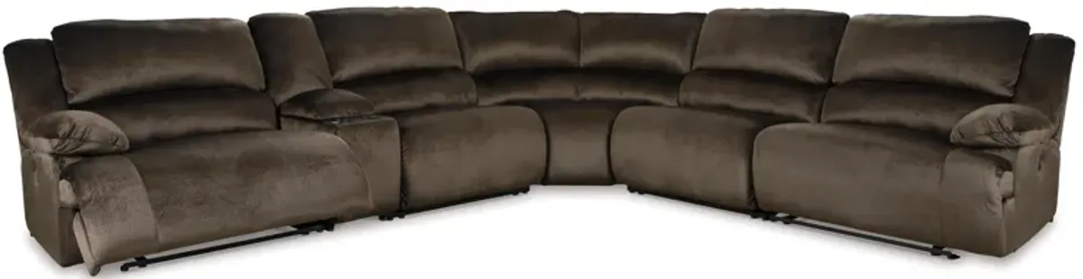 Clonmel 6-Piece Reclining Sectional with Console