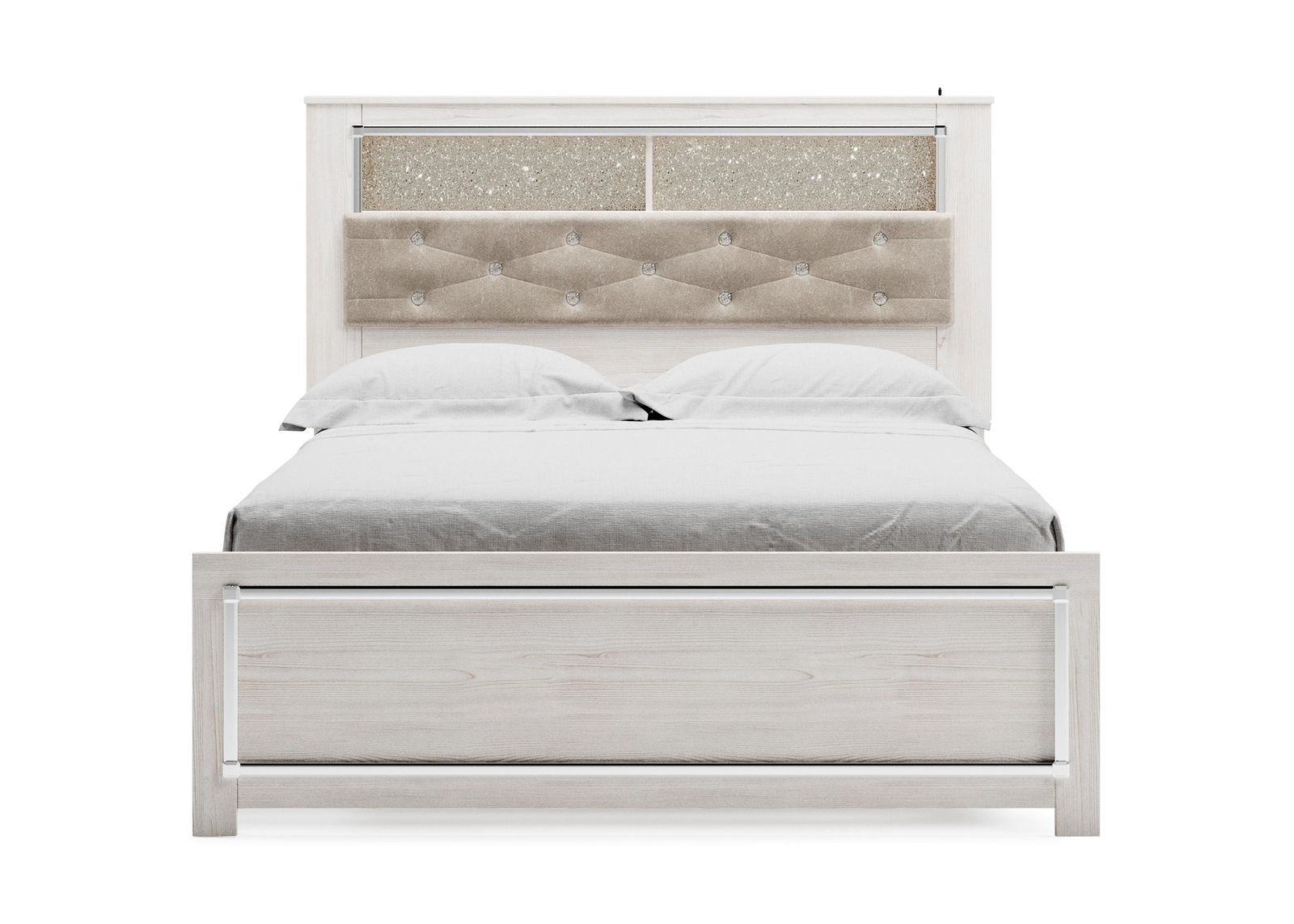 Altyra Queen Panel Bookcase Bed