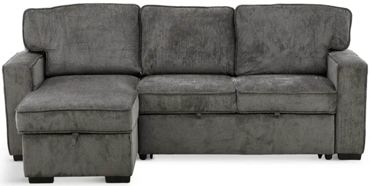 Amir 2-Piece Sectional with Sofa Bed