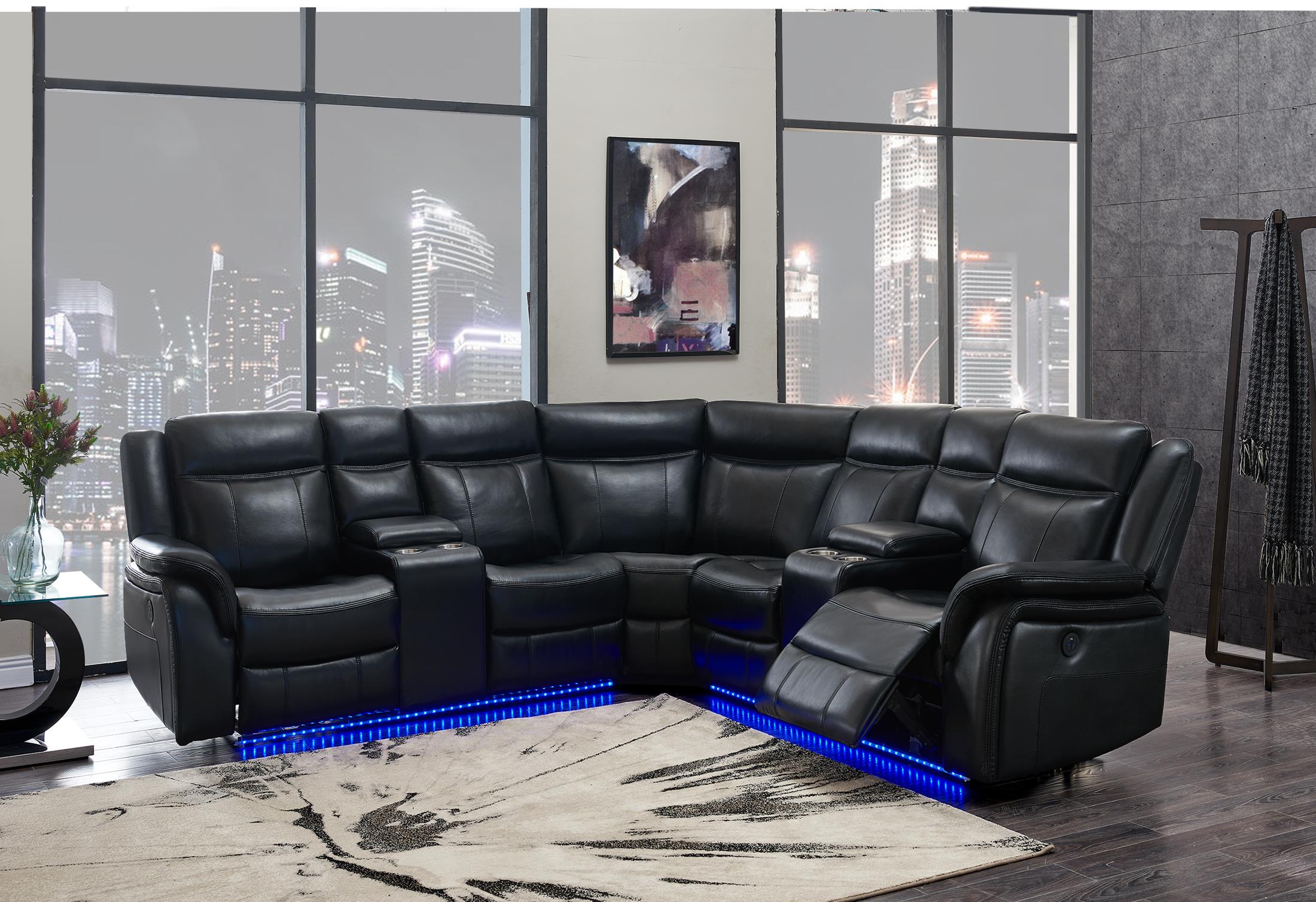 Acer 3-Piece Power Reclining Sectional