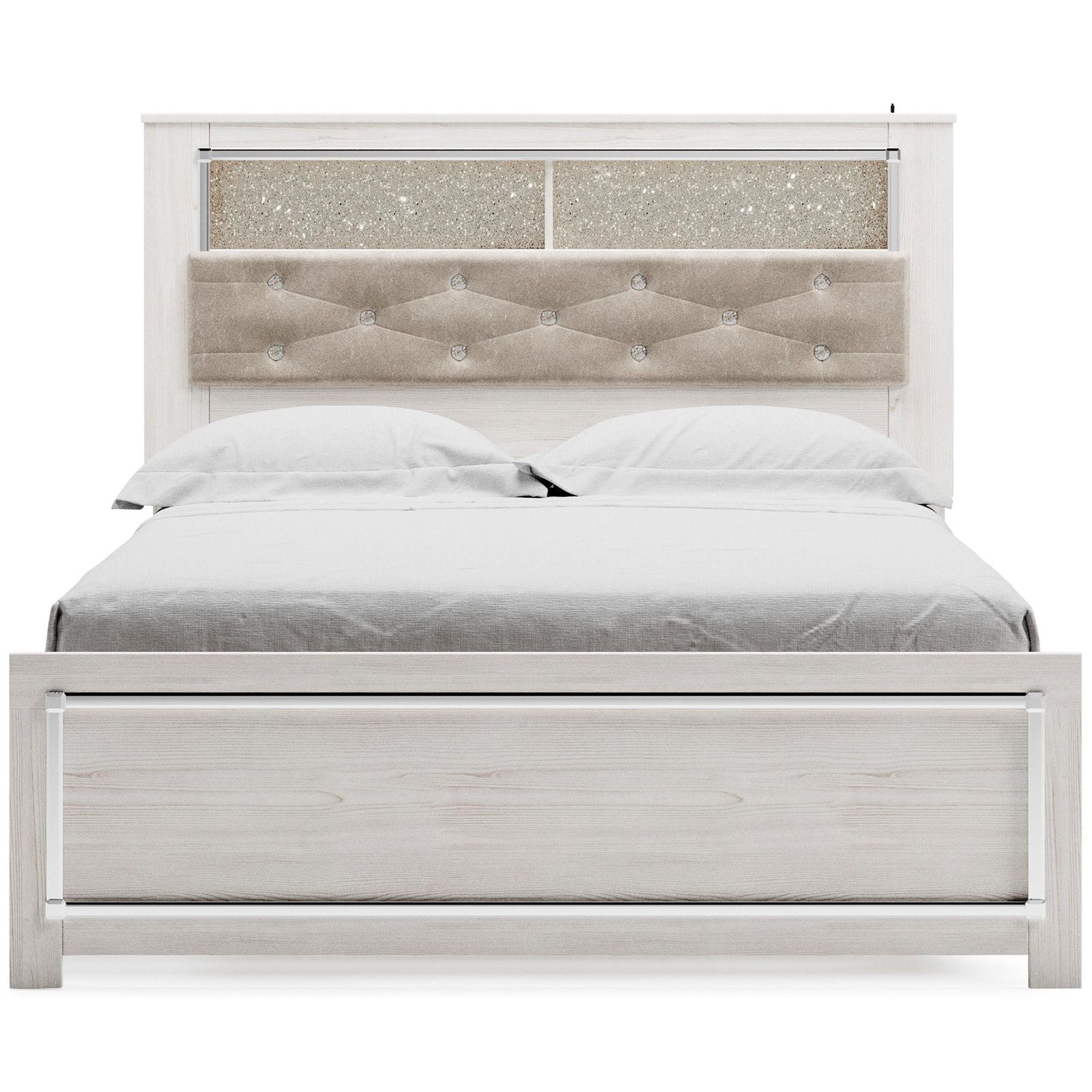 Altyra King Panel Bookcase Bed