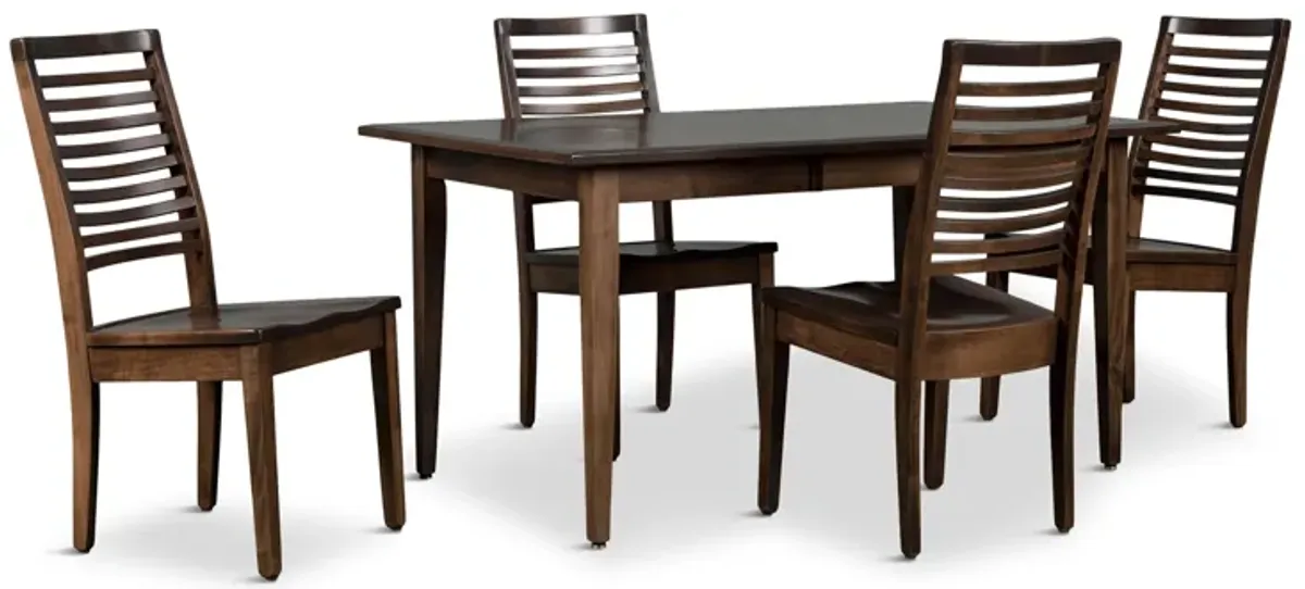 Eagle Mountain 5-Piece Ladderback Dining Set