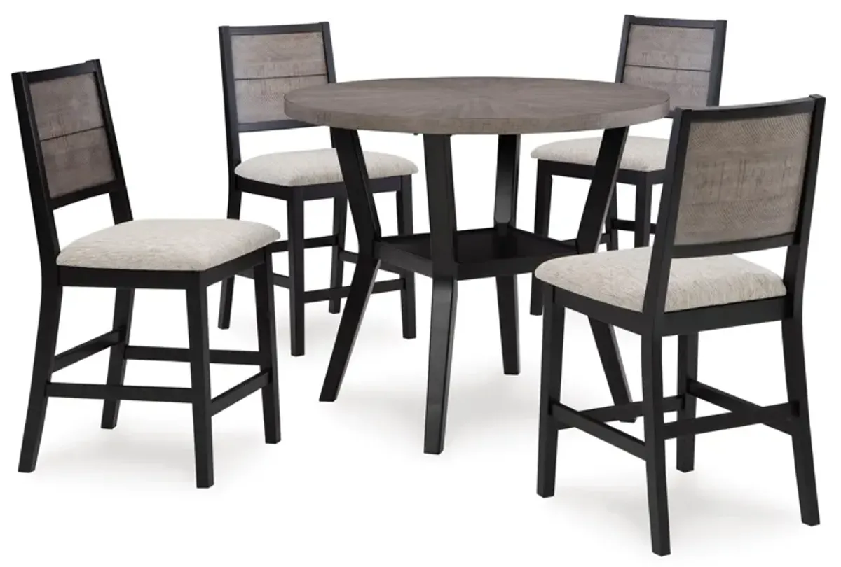 Corloda 5-Piece Counter Dining Set