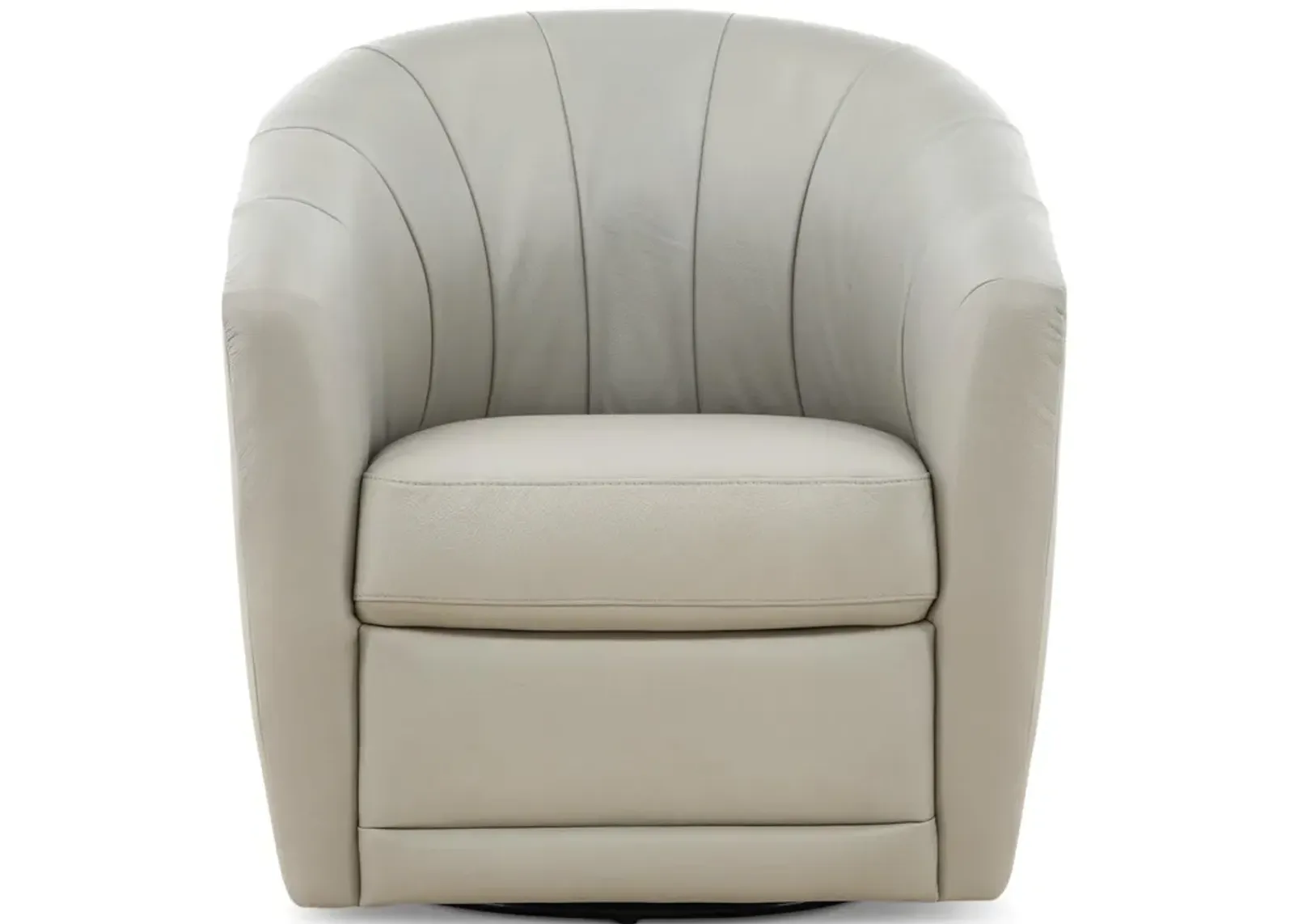 Giada Leather Swivel Chair