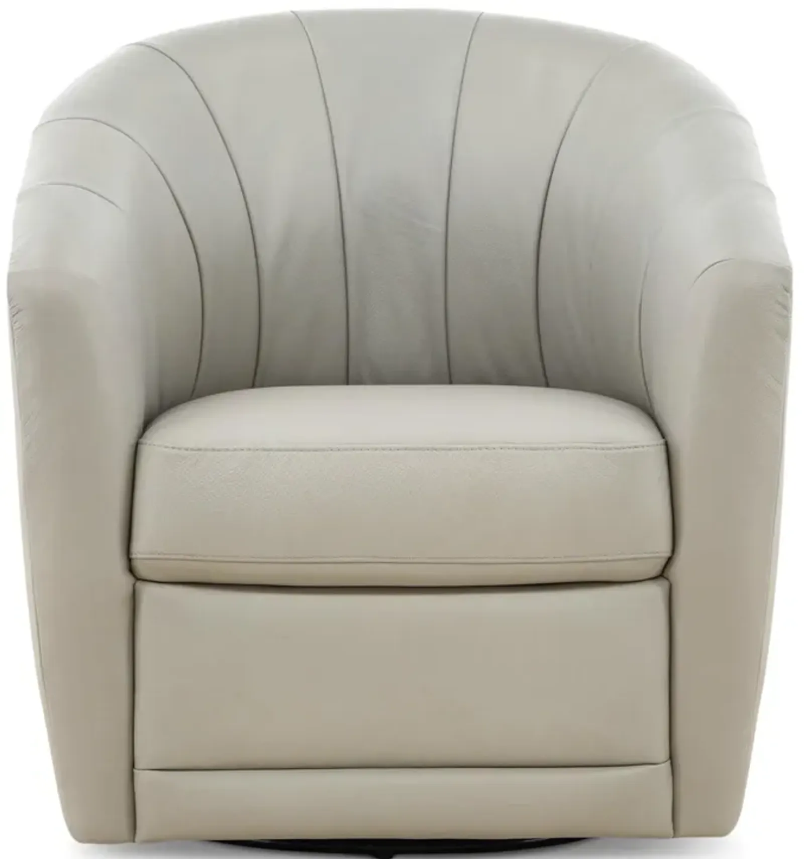 Giada Leather Swivel Chair