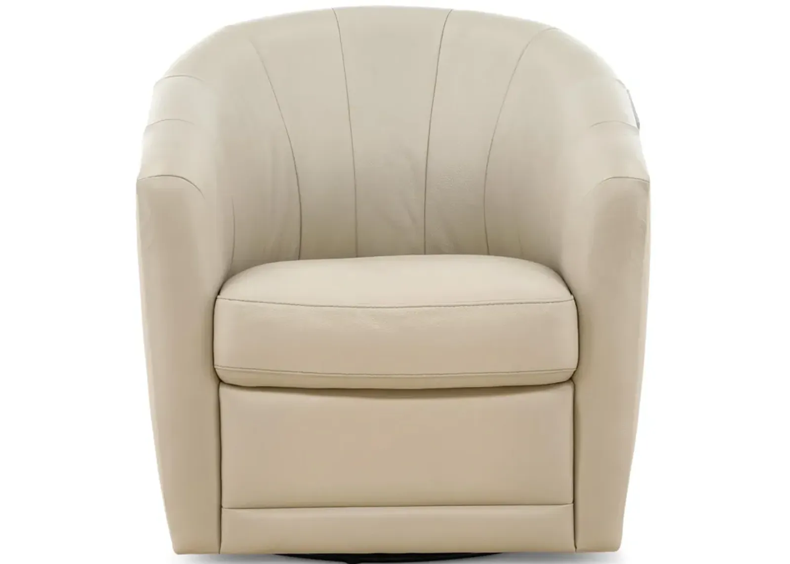 Giada Leather Swivel Chair