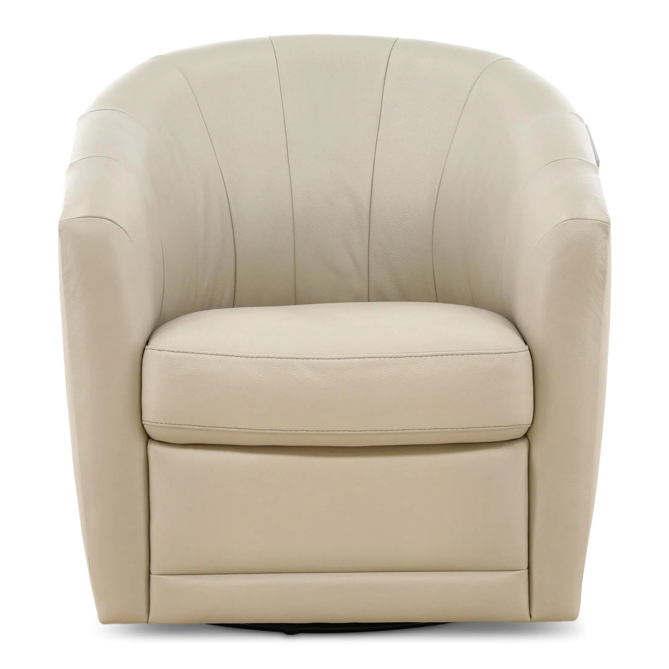 Giada Leather Swivel Chair