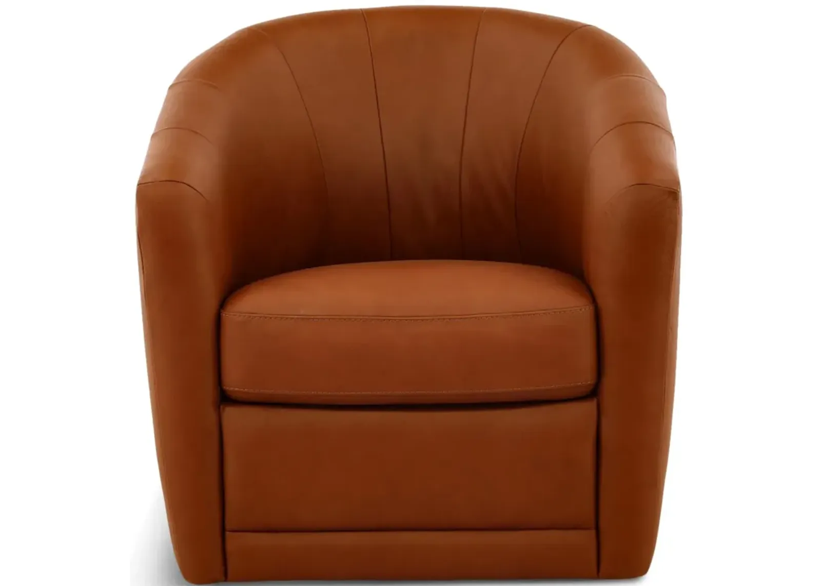 Giada Leather Swivel Chair