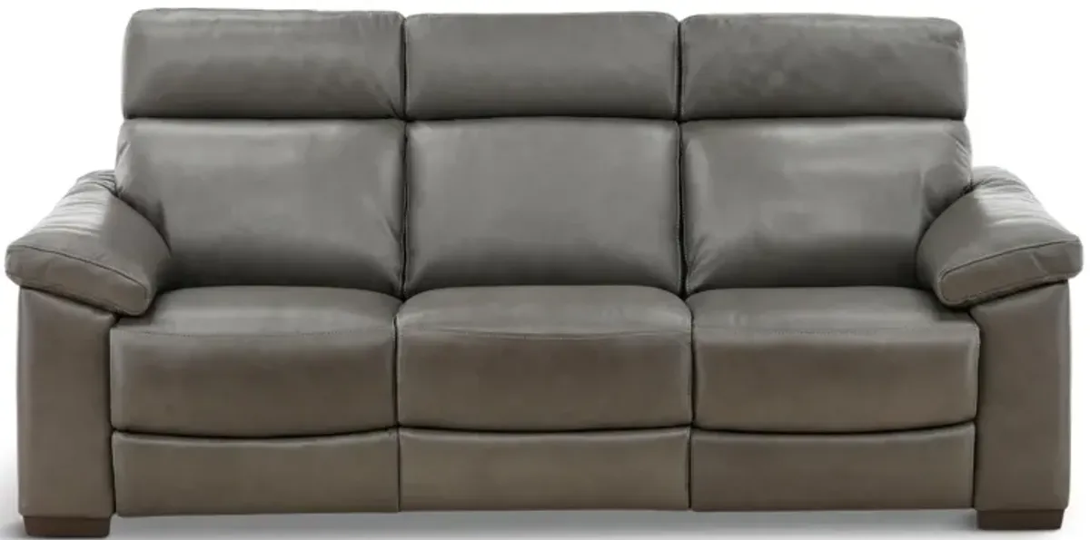 Estremo Leather Power Reclining Sofa