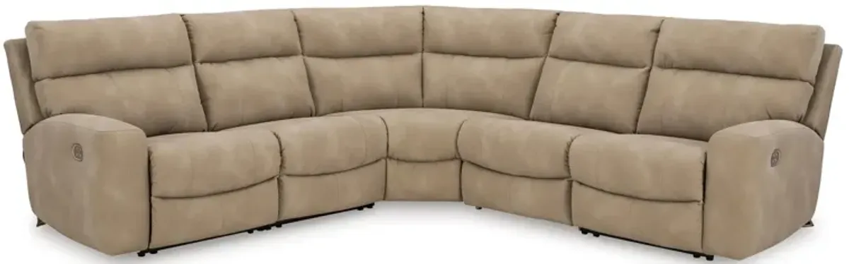 Next-Gen DuraPella 5-Piece Power Reclining Sectional