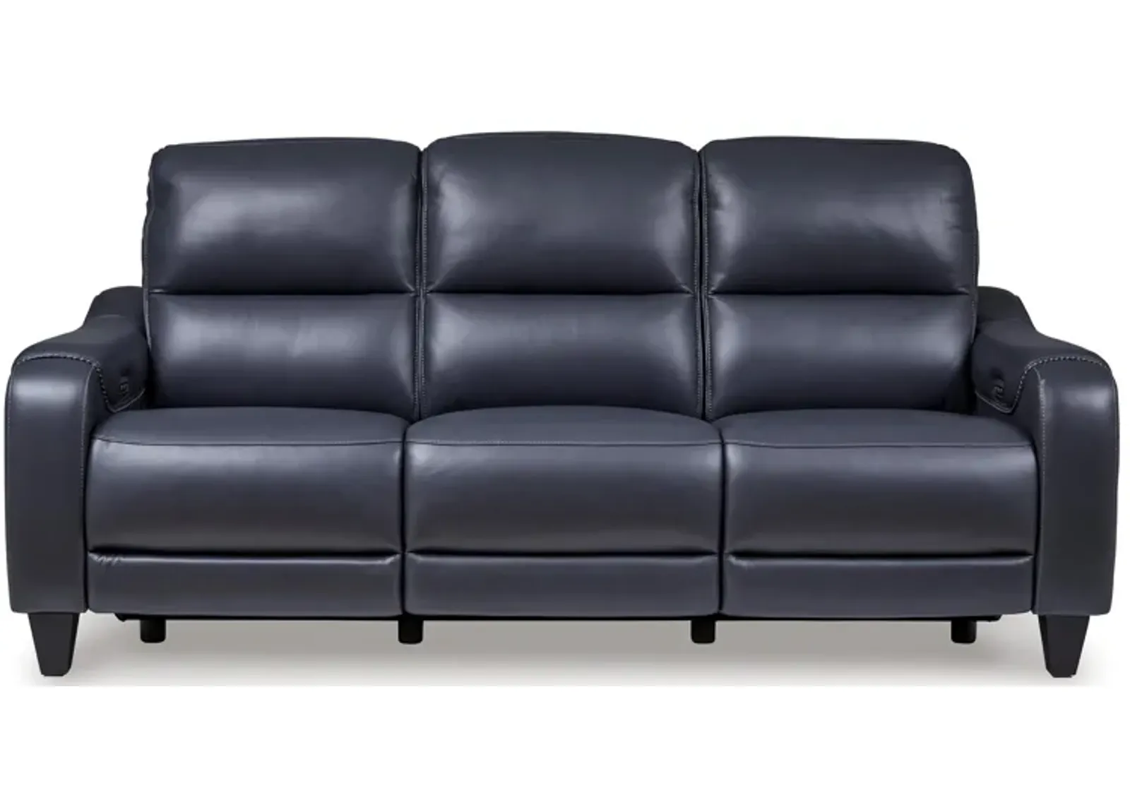 Mercomatic Leather Power Reclining Sofa