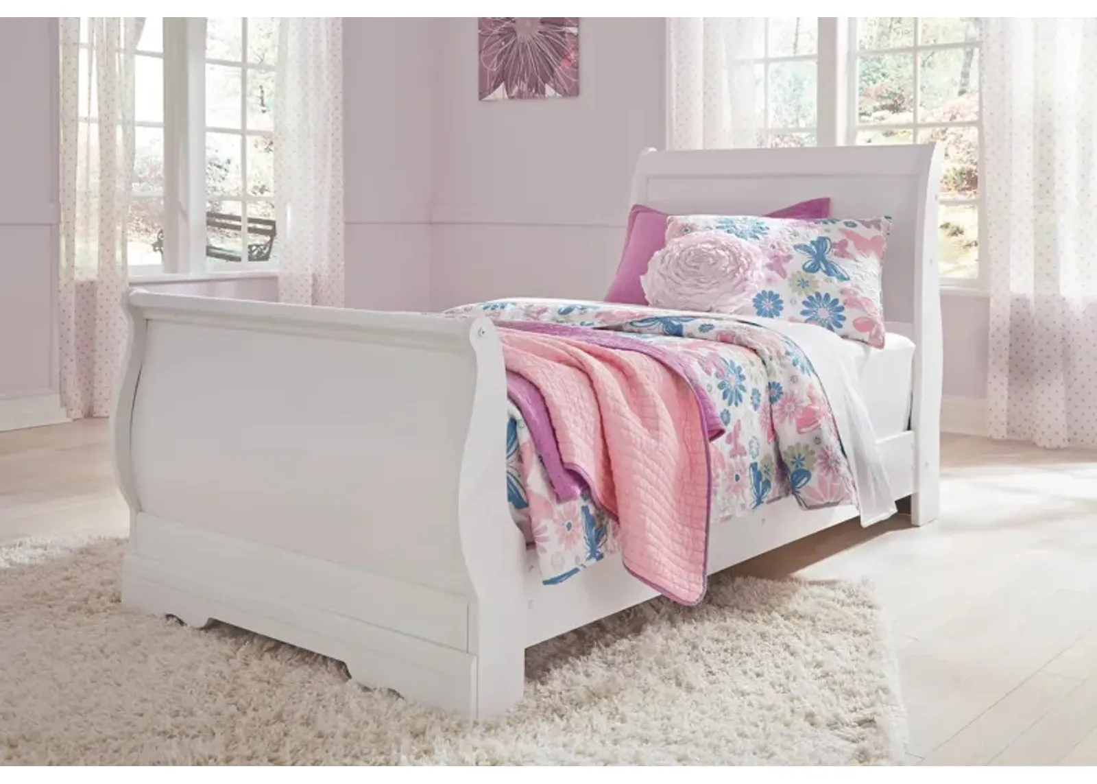 Anarasia Twin Sleigh Bed