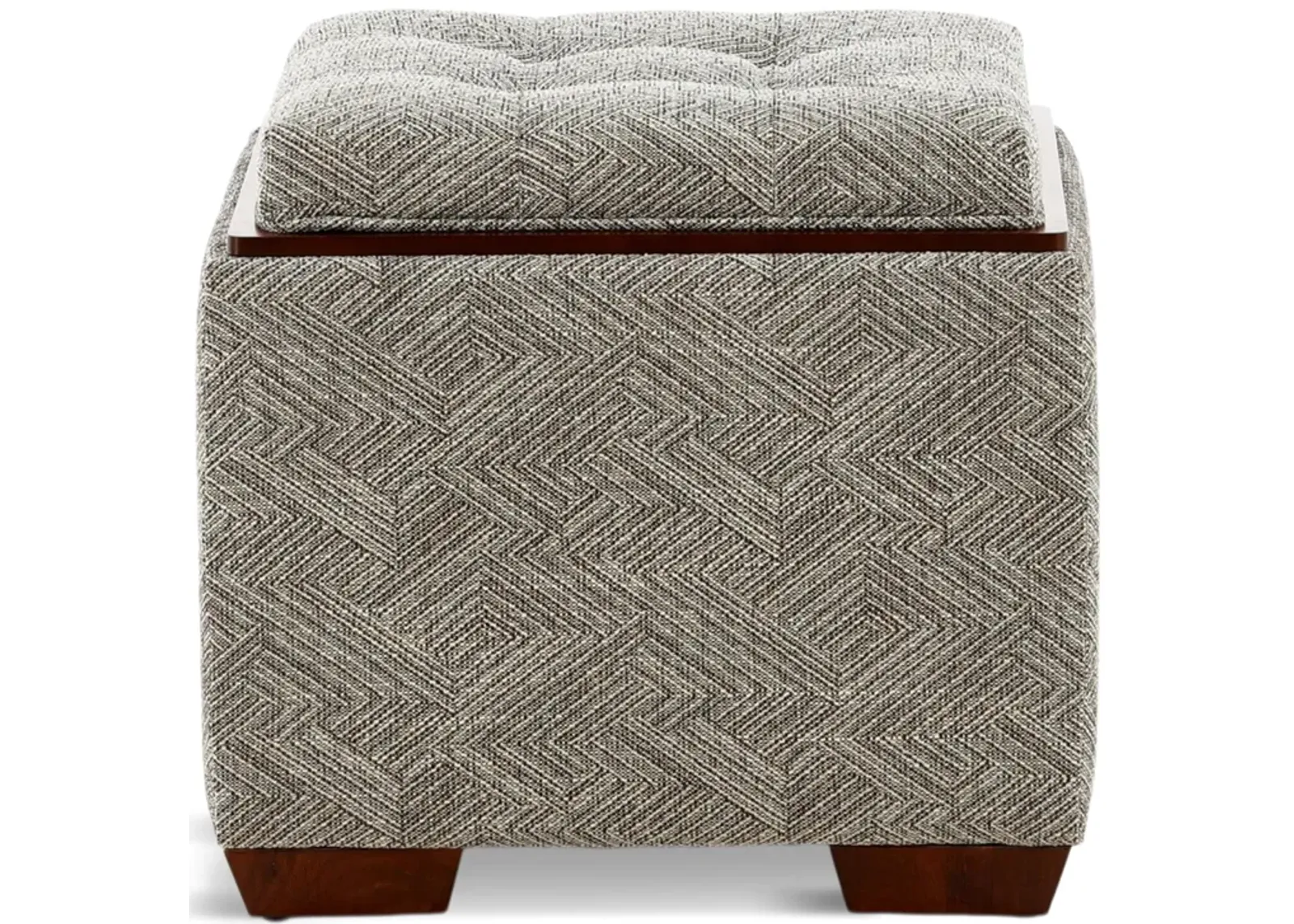 Leo Storage Ottoman with Tray