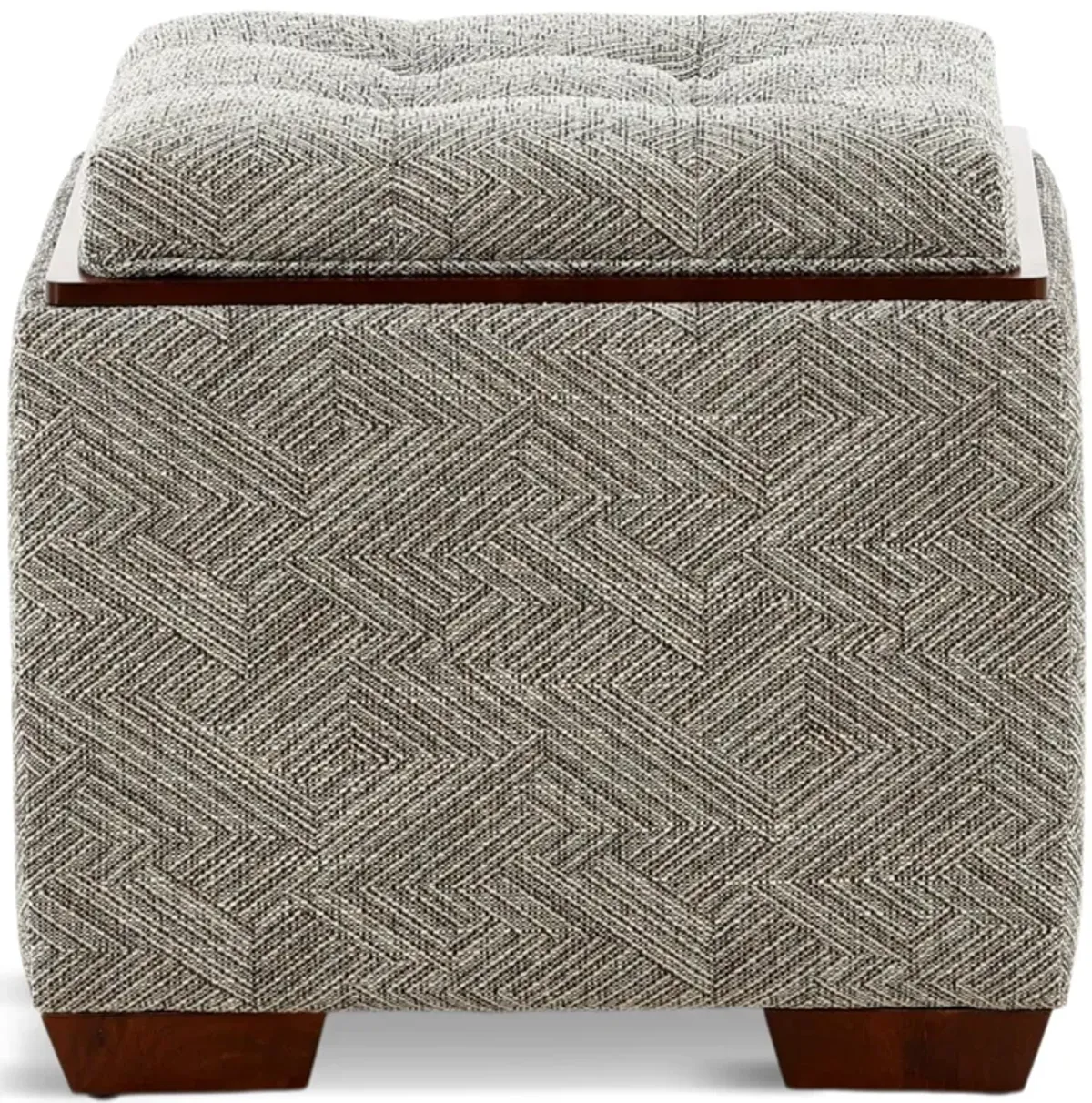 Leo Storage Ottoman with Tray