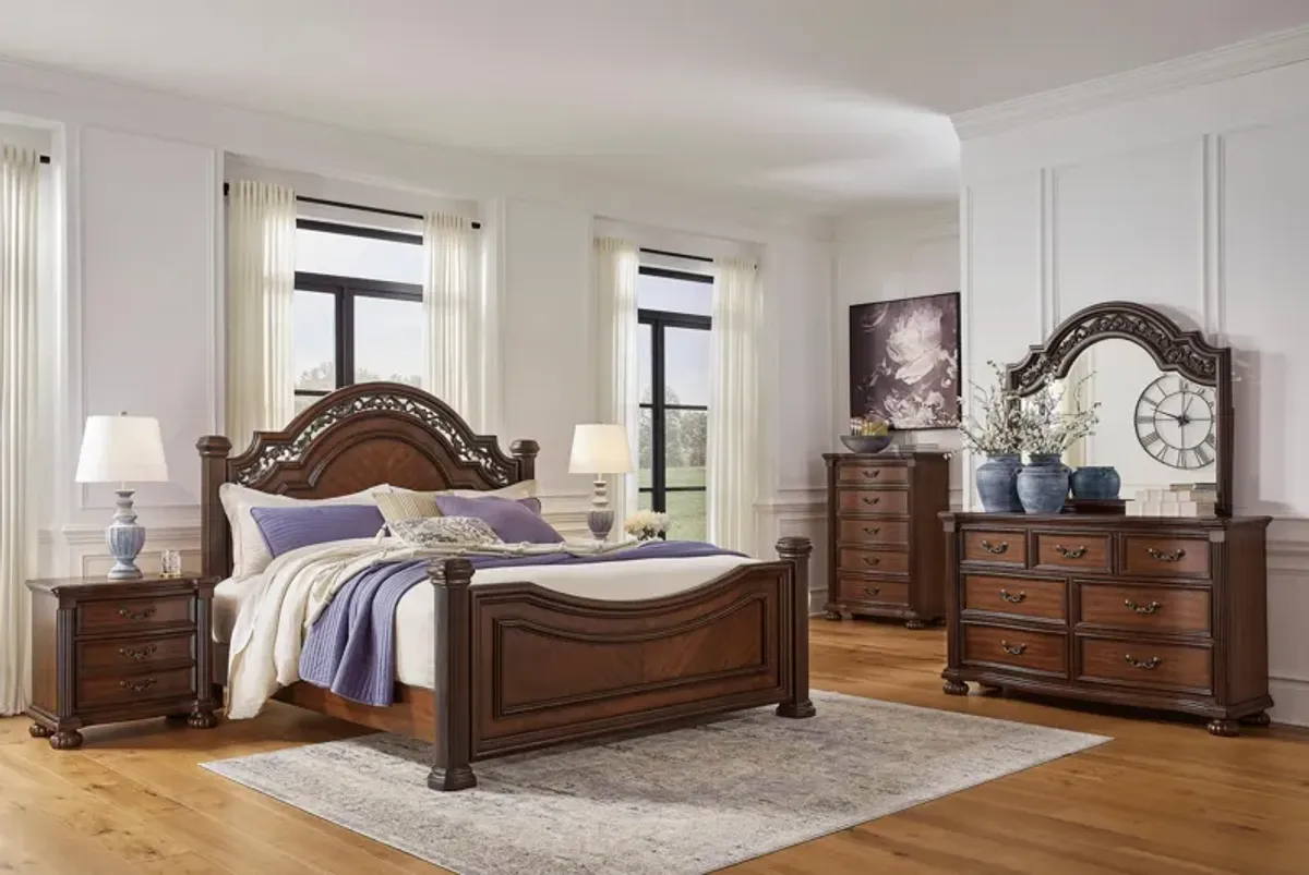 Lavinton 3-Piece King Poster Bedroom Set