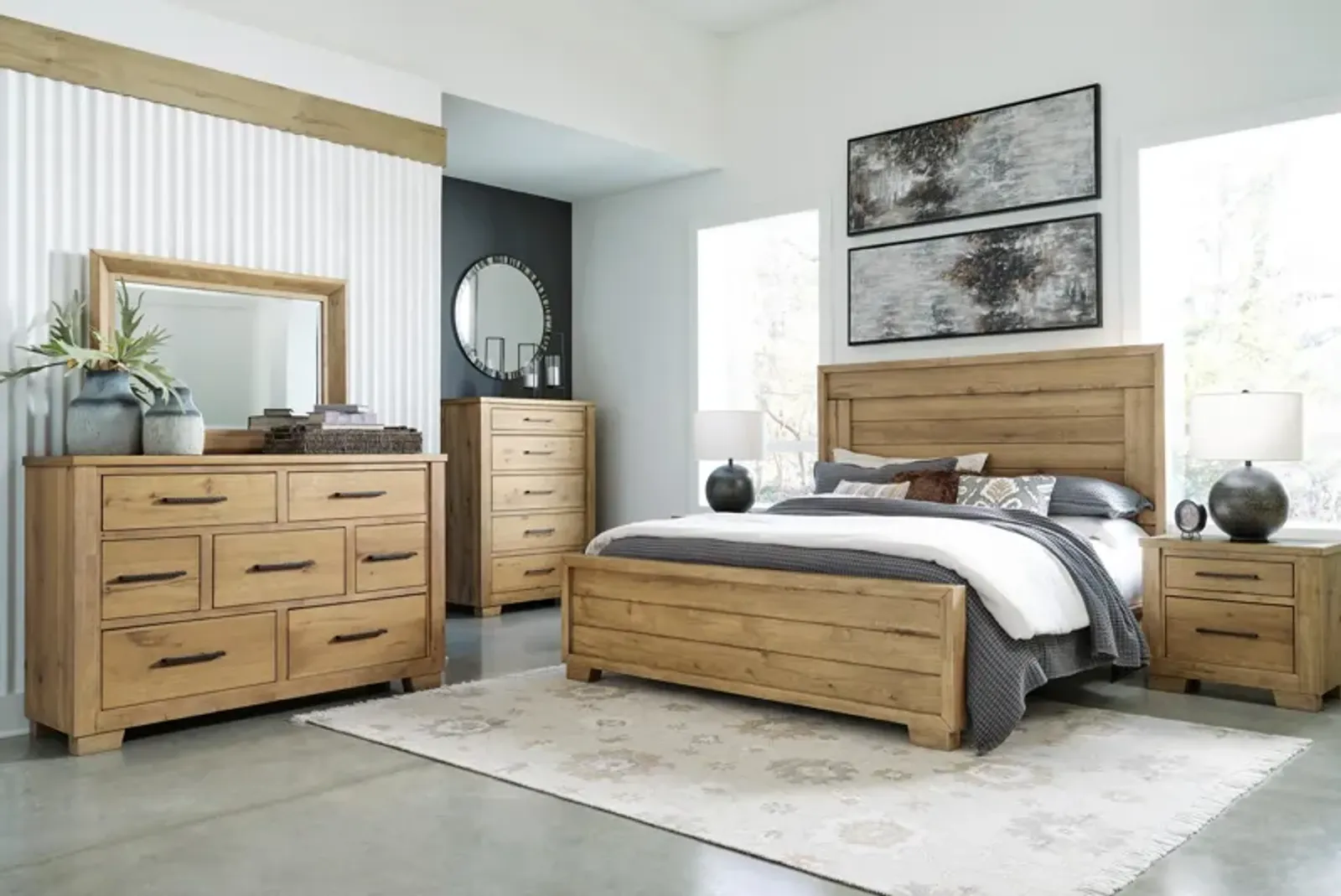 Galliden 3-Piece Queen Panel Bedroom Set