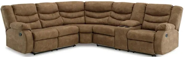 Partymate 2-Piece Reclining Sectional with Console