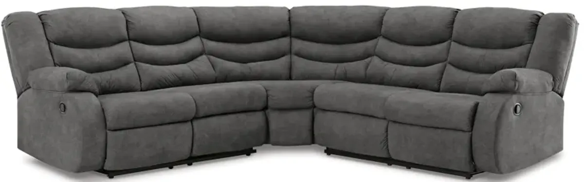 Partymate 2-Piece Reclining Sectional