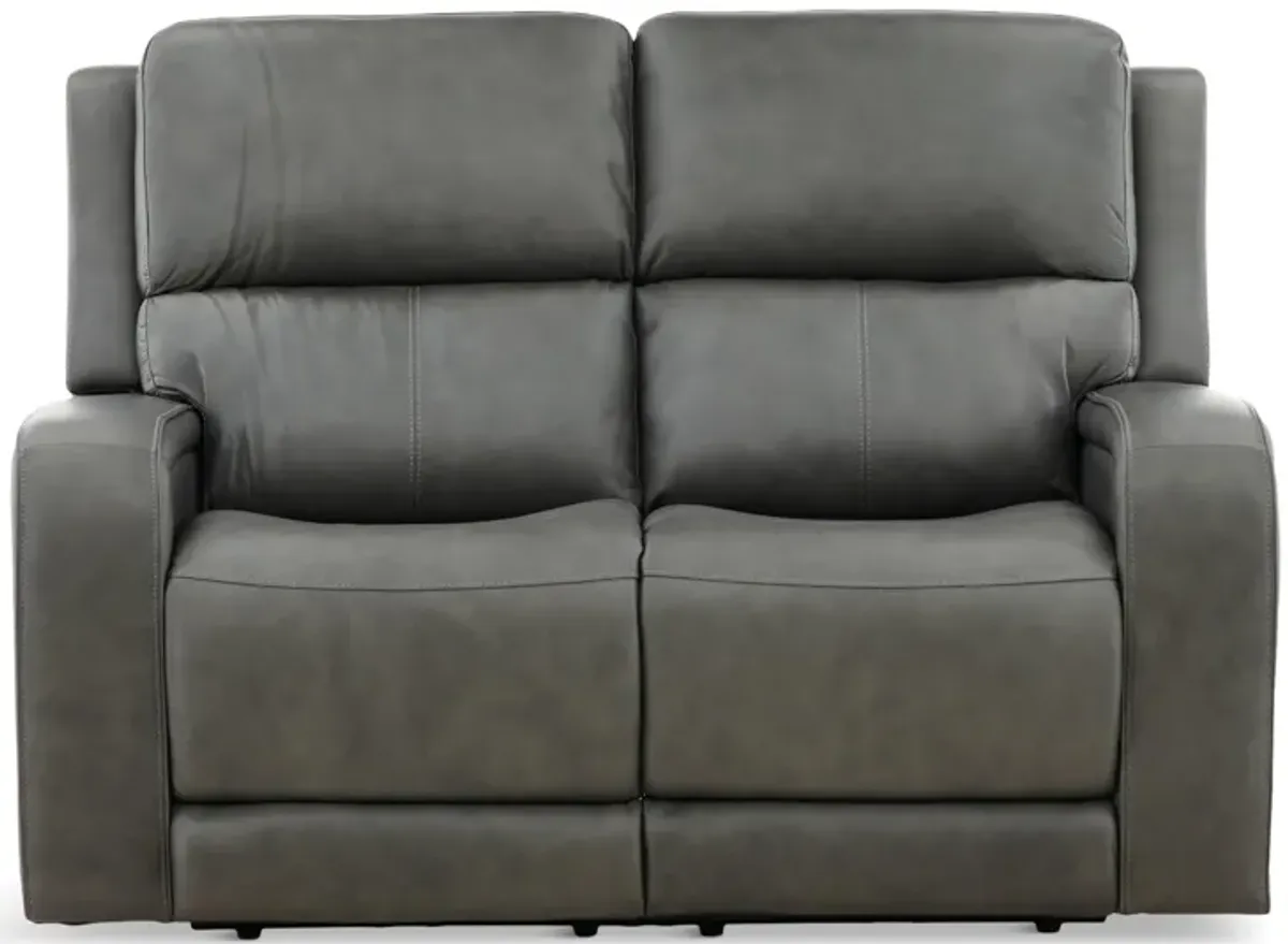 Winslow Leather Power Reclining Loveseat