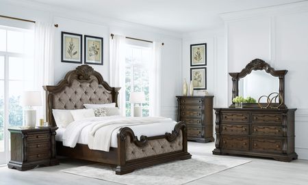 Maylee 5-Piece Queen Upholstered Bedroom Set