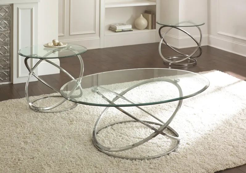 Vegas 3-Piece Table Set