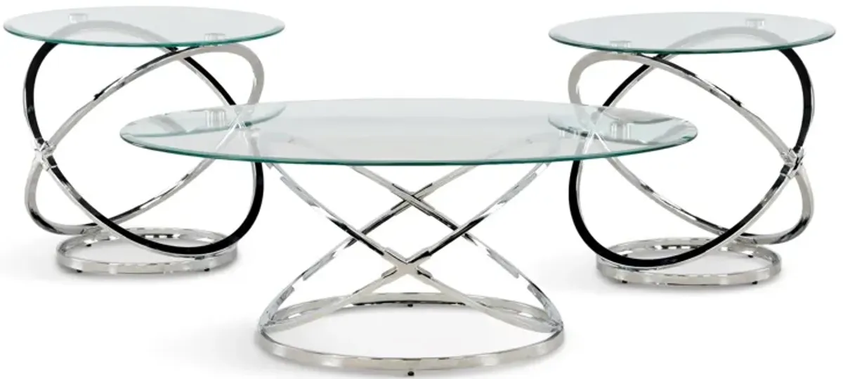 Vegas 3-Piece Table Set